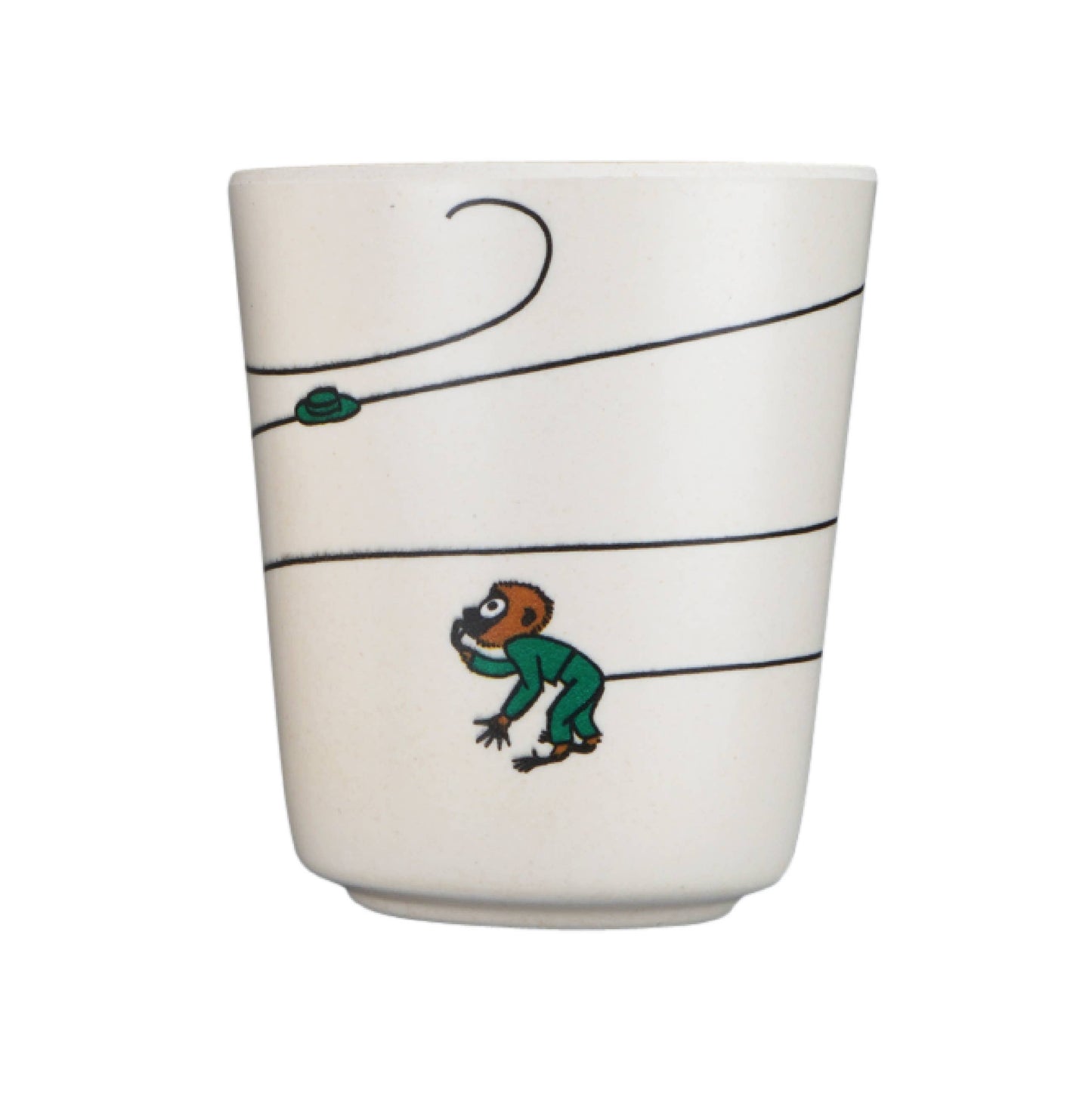 Pippi Långstrump barnmuggar i melamin – 4-pack (tumblers) | BPA-fria