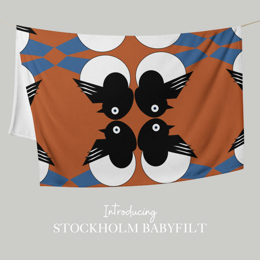 Signatur Babyfilt Barababy Stockholm Barnrum Design – Elegant och Mysig Heminredning