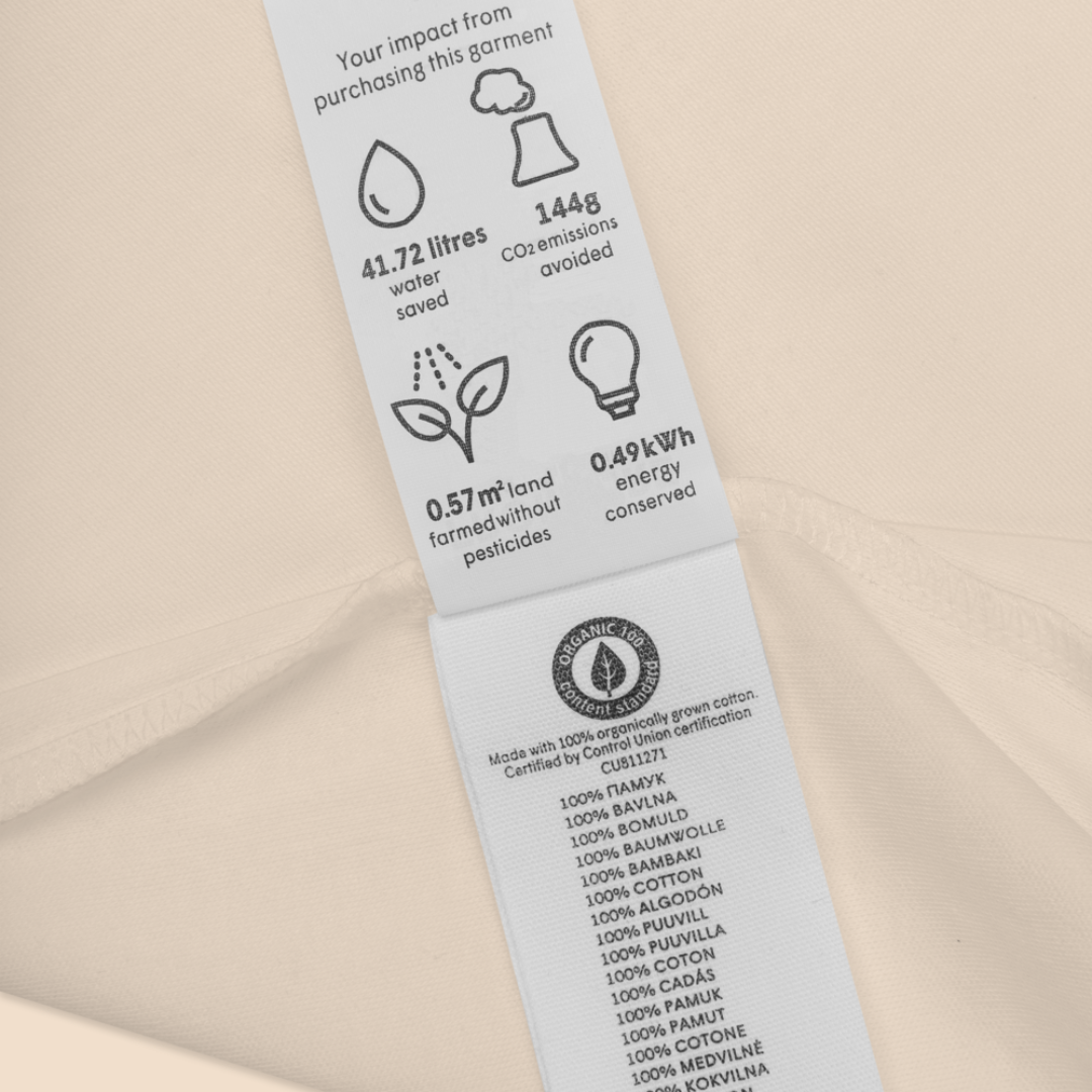 Barababy Bodysuit av 100% ekologiskt certifierad bomull