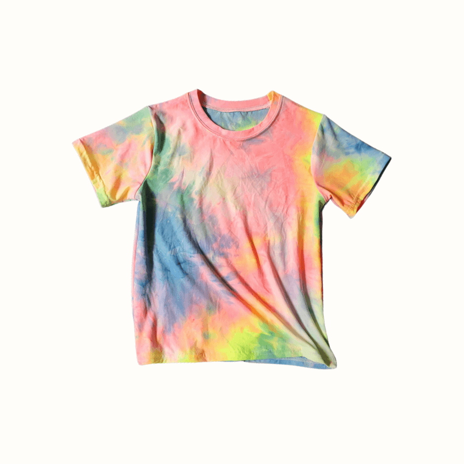 Barnens Roliga ART T-shirts | Fluorescerande Färger i Spandex och Polyester