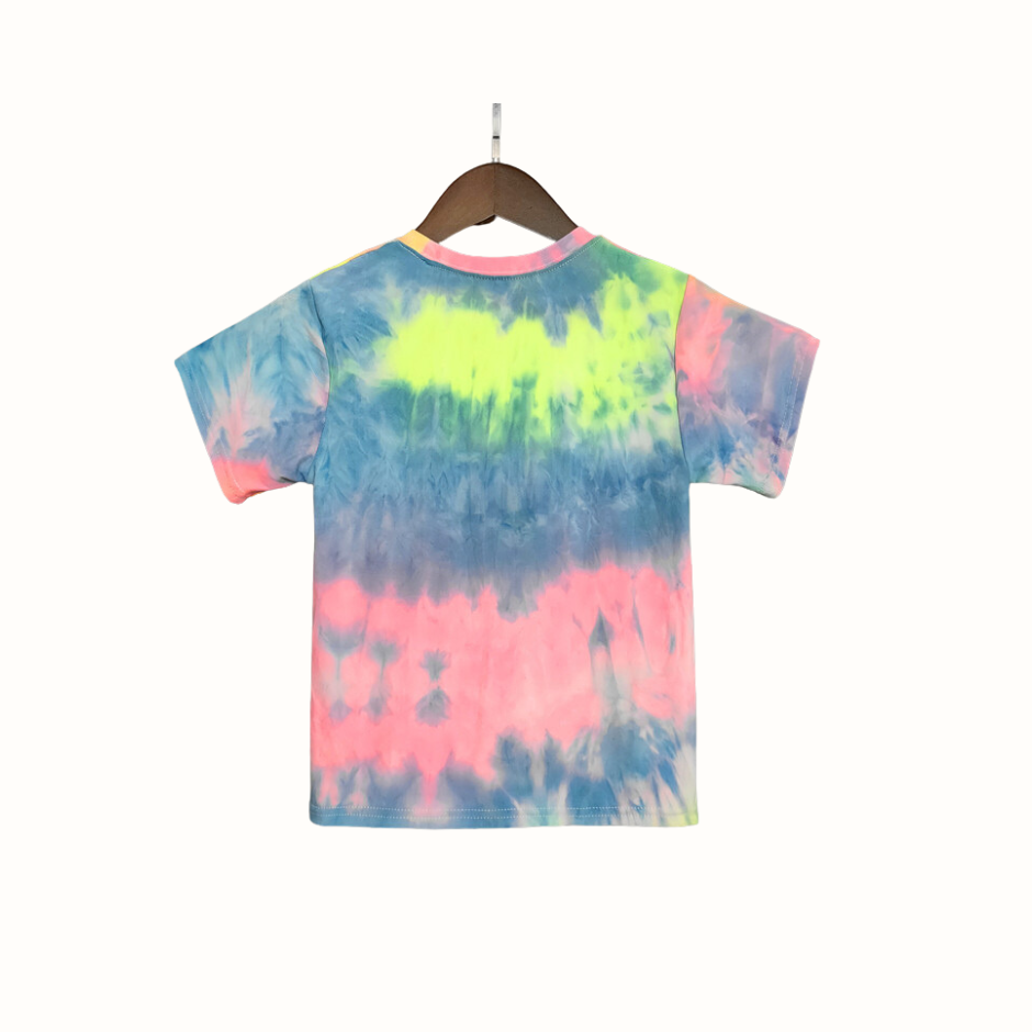 Barnens Roliga ART T-shirts | Fluorescerande Färger i Spandex och Polyester
