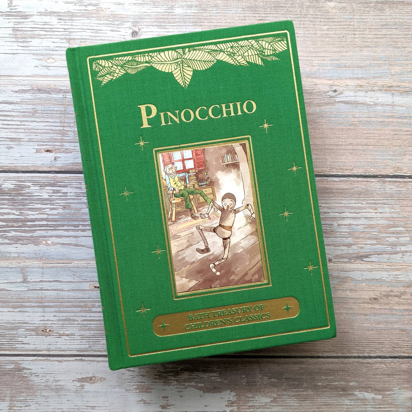 Pinocchio - Illustrerad klassisk barnbok på engelska