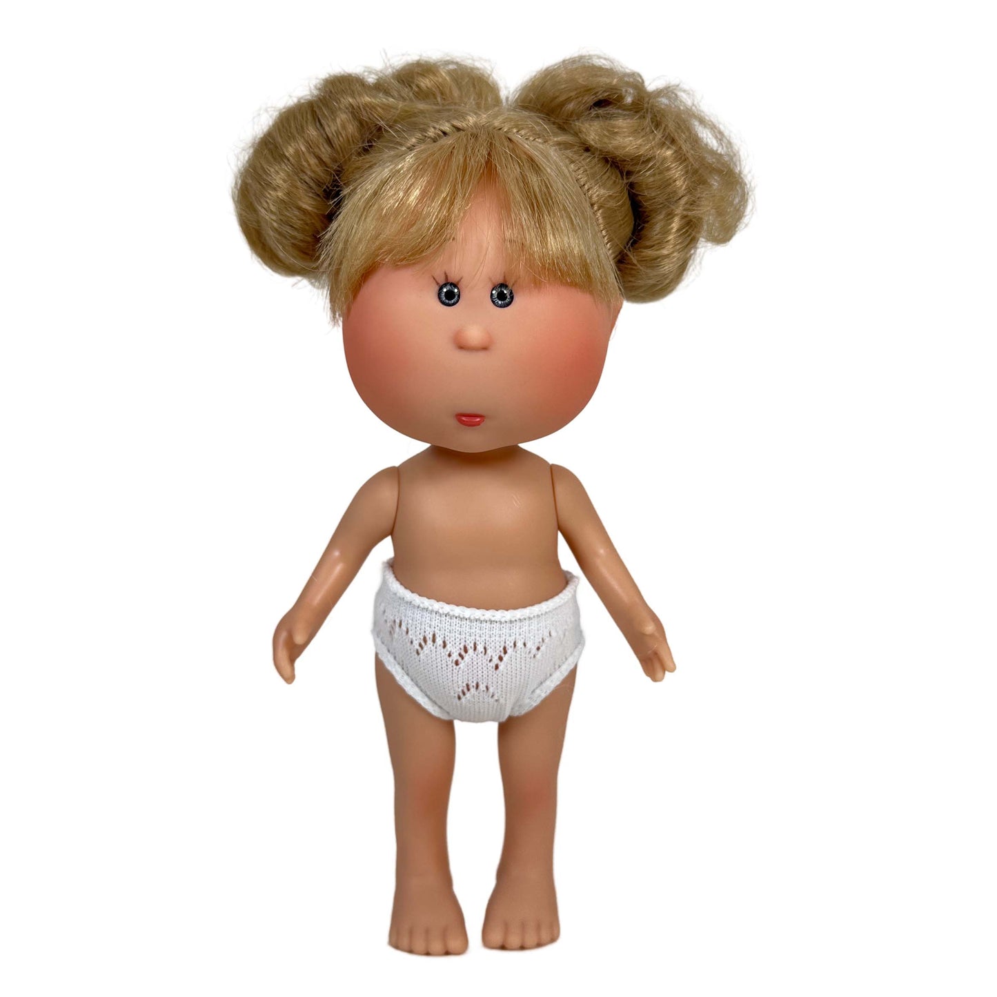 LITTLE MIA Pet Blonde – vinyldocka 23 cm (badbar) med hund