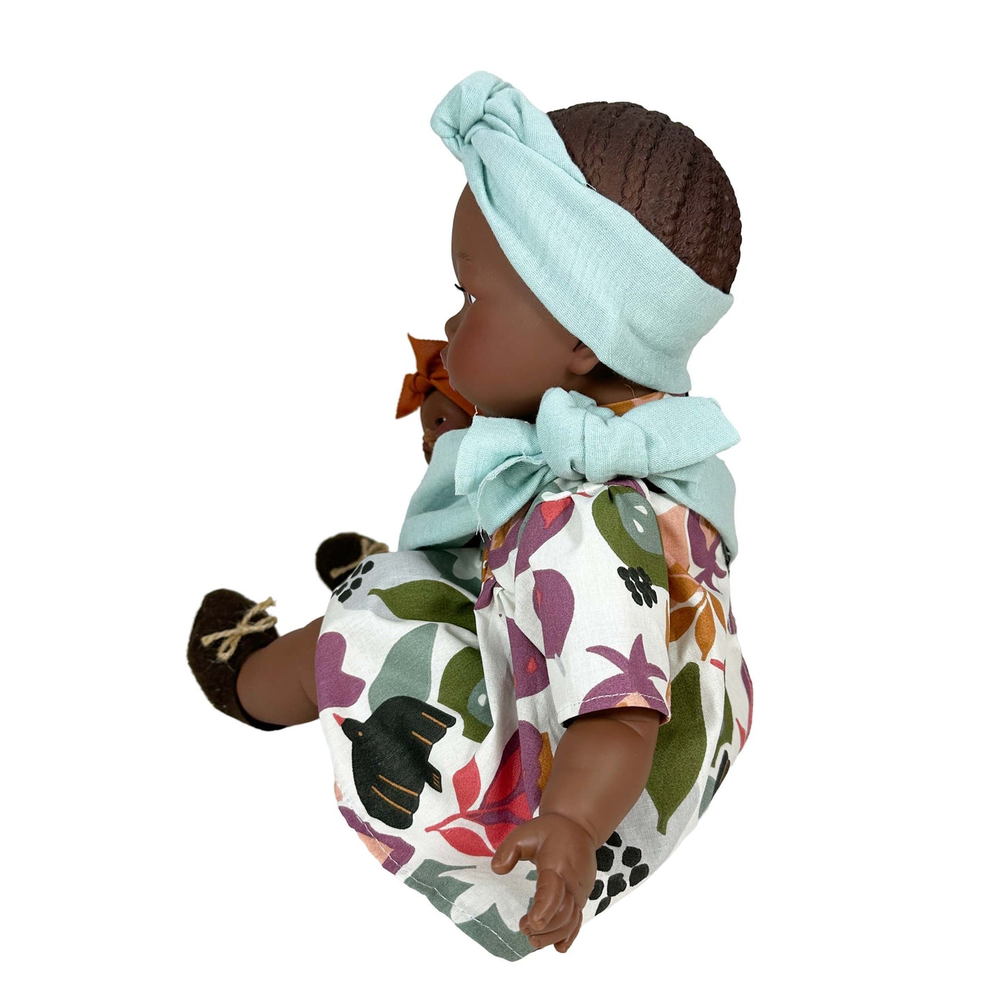 Docka med baby – ALIKA (40 cm) handgjord i Spanien