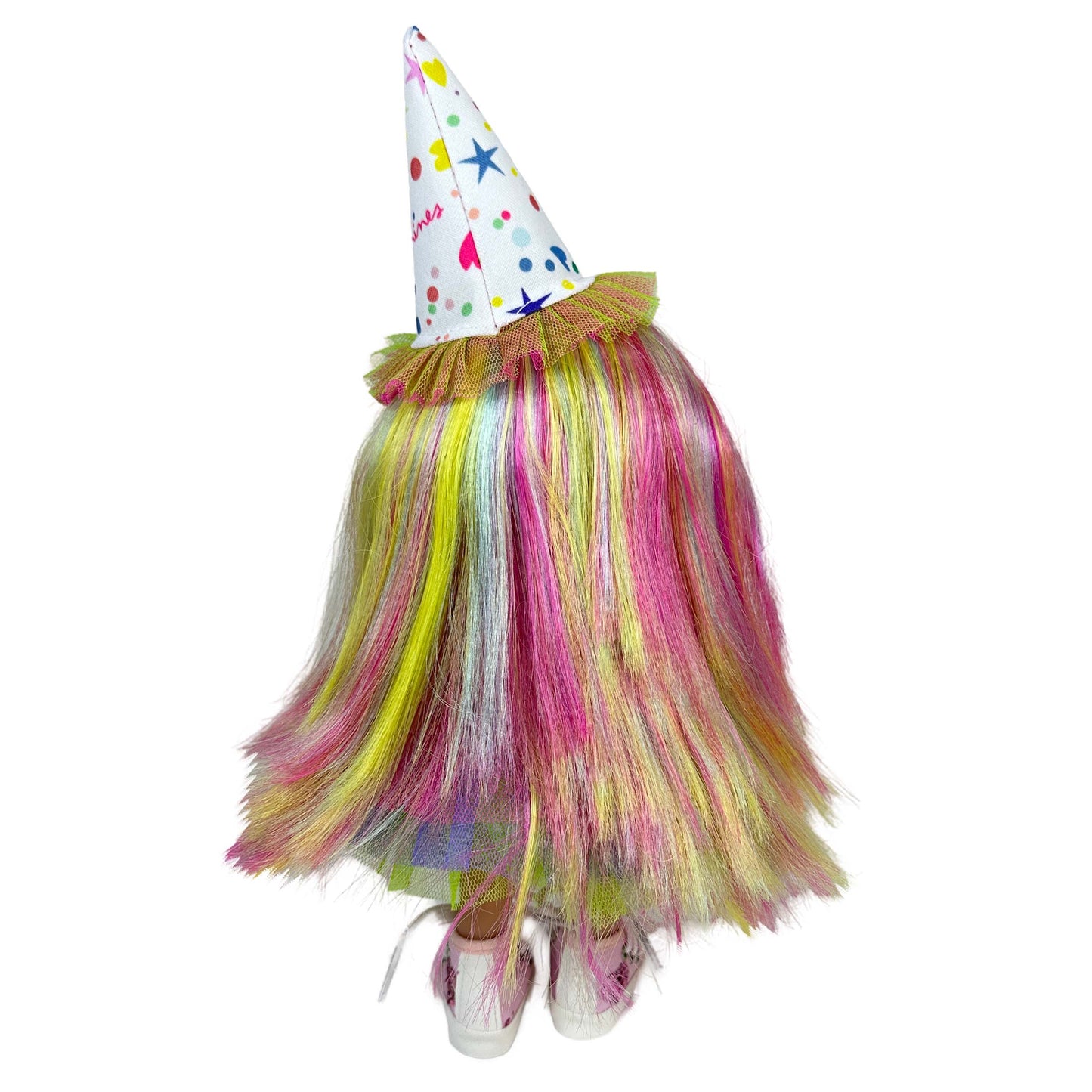 LITTLE MIA Happy Birthday – vinyldocka 23 cm (badbar), handgjord i Spanien