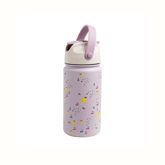 Insulated water bottle for kids – Fruity in stainless steel from The Cotton Cloud