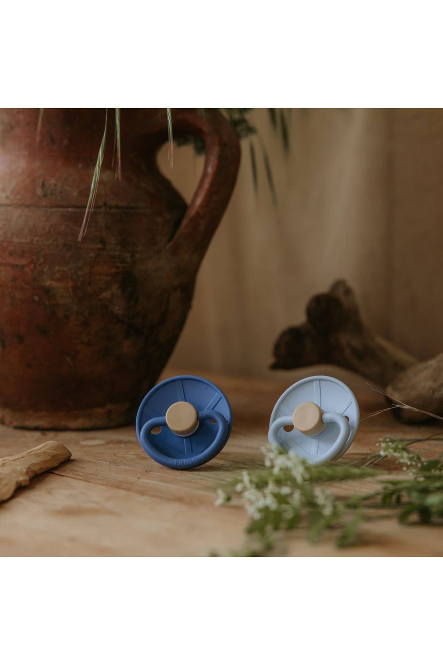 Little Viking Napp – Powder Blue | Naturgummi Latex | Dansk Design | BPA-fri