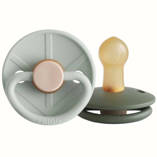Little Viking Napp – Sage 0-6m | Naturgummi Latex | Dansk Design | BPA-fri