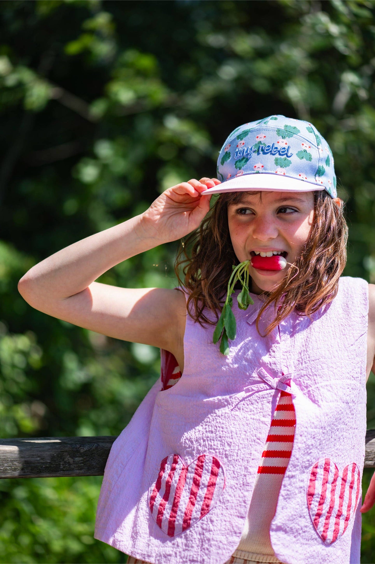 Barnkeps – Veggie Pals från The Cotton Cloud