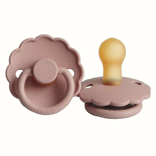 Daisy Napp – Blush 0-6m | Naturgummi Latex | Tillverkad i Danmark | BPA-fri
