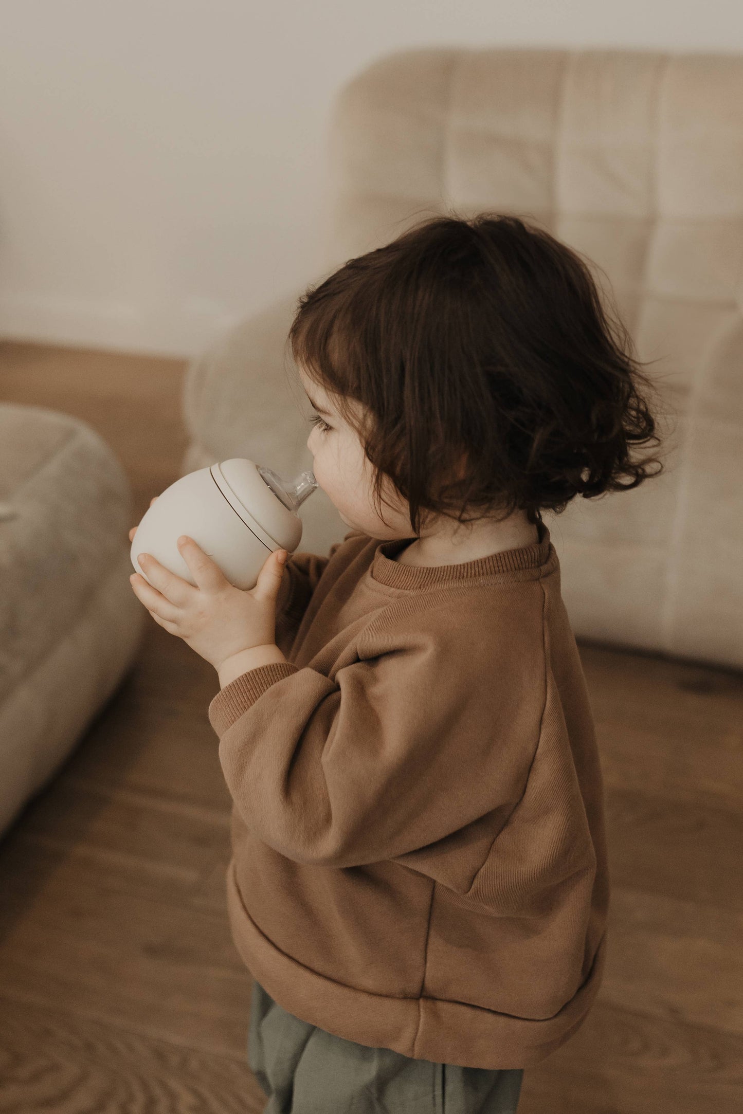 Lärandemugg THE BUBBLE 240 ml – Élhea | Mjuk & Läckfri | Fransk Design