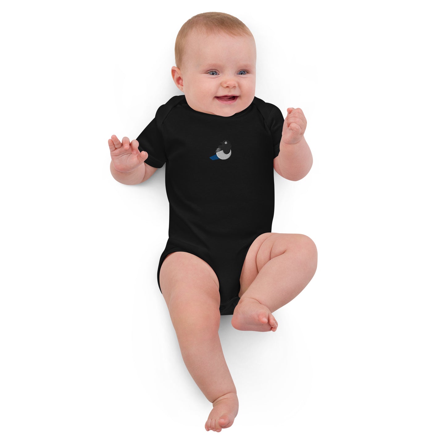 Barababy Bodysuit av 100% ekologiskt certifierad bomull