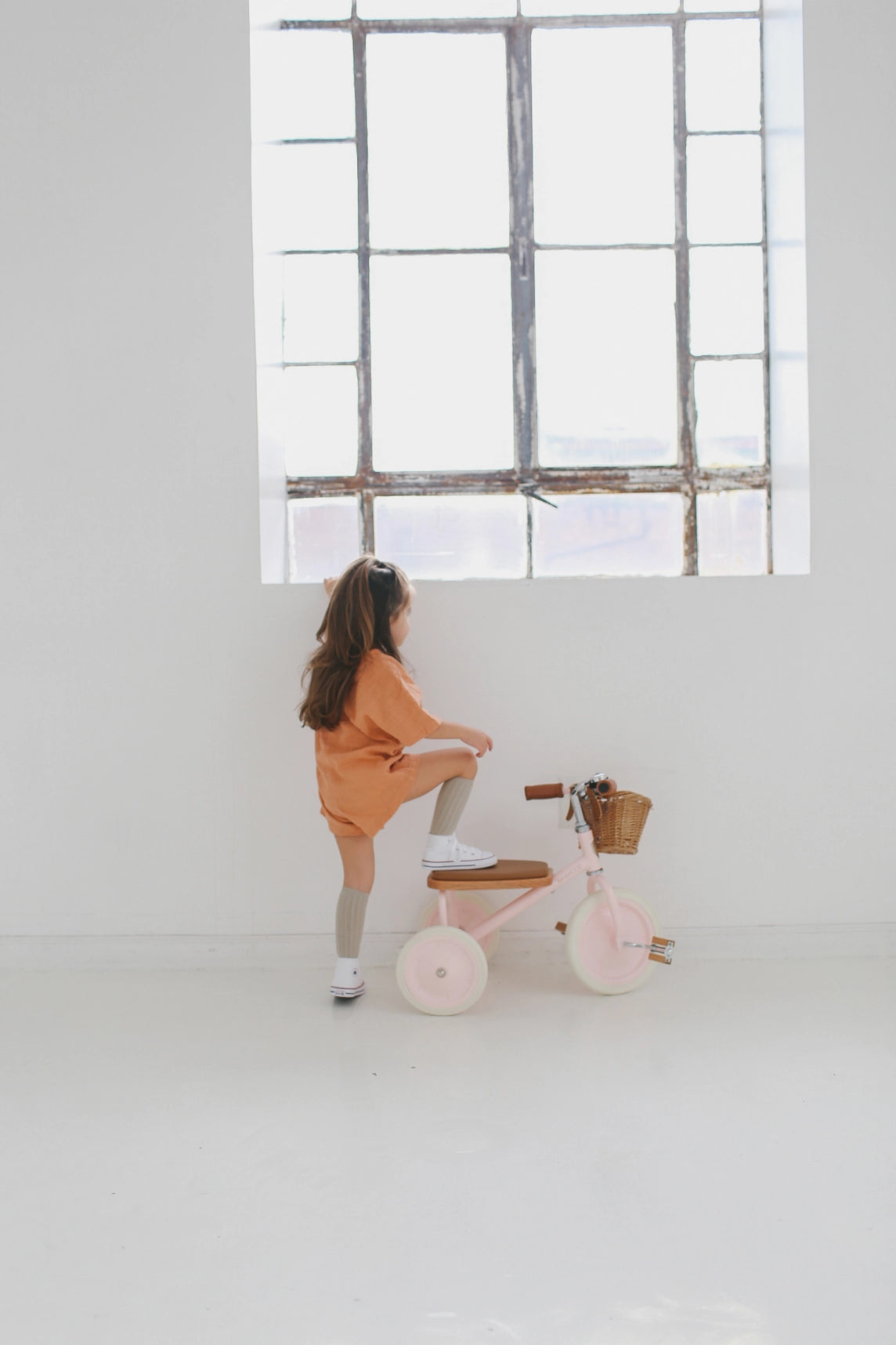 Rosa Trehjuling Banwood Trike Premium Barn Cykel Pedaler 2–6 år Skandinavisk Design (Copy)