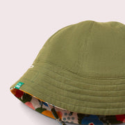 Reversibel solhatt Flora & Fauna – produktbild 4