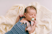 Babyfilt Ecru i ekologisk bomull – Micu Micu – micu micu – detaljbild 3