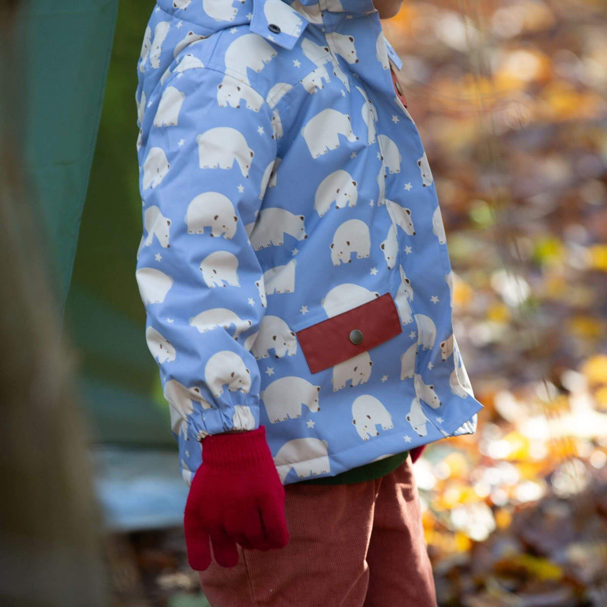 Vinterjacka barn – Snow Bears – Little Green Radicals EU – produktbild 5