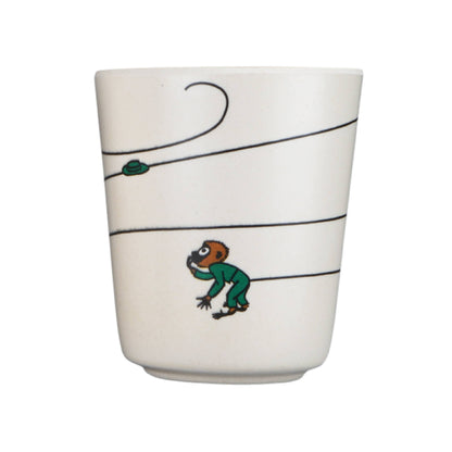 Pippi Långstrump barnmuggar i melamin – 4-pack (tumblers) | BPA-fria