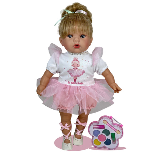 Babydocka Little Tita Ballerina – 40 cm – Nines Artesanals d'Onil Dolls