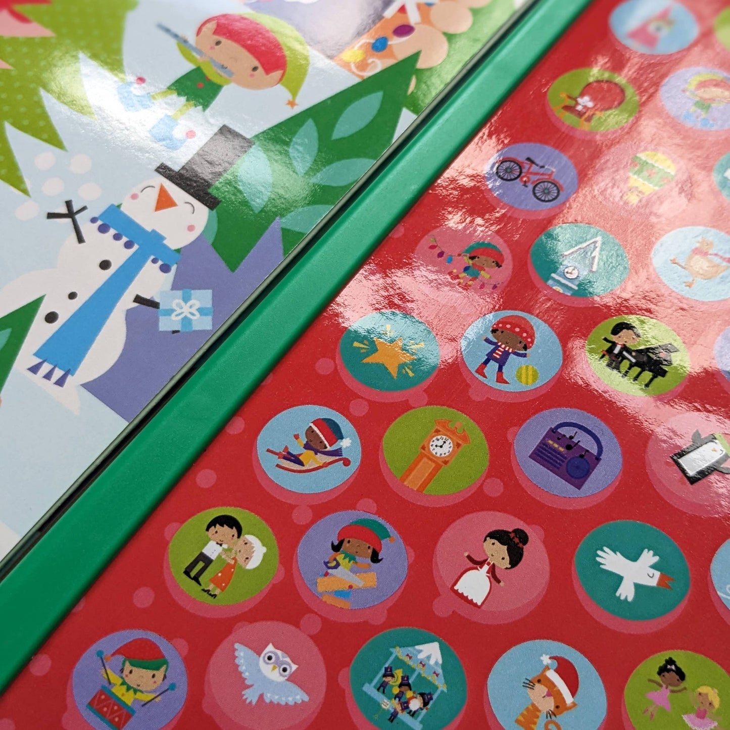 Ljudbok för Barn – 50 Knappar Christmas (Engelsk Julbok)