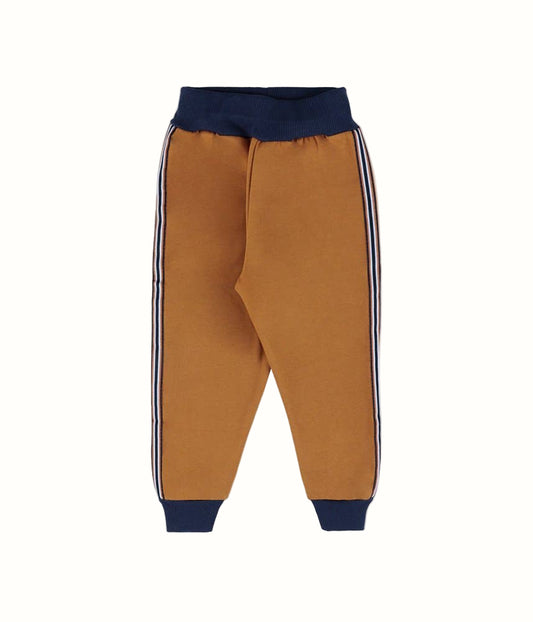 Randiga Mjukisbyxor för Barn | Pinstripe Trousers i Borstad Bomull