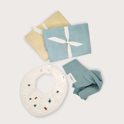 Newborn gift box Little Sunshine – with muslin | Saga Copenhagen