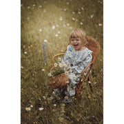 Bloom blus i ekologisk muslin – Lil' Paradise Copenhagen – detaljbild 4