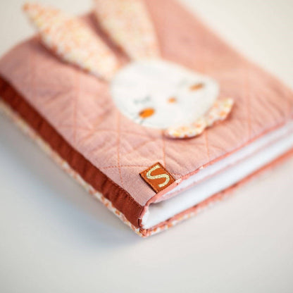 Aktivitetsbok i tyg för bebis – Sauthon Esmée Book of Awakening