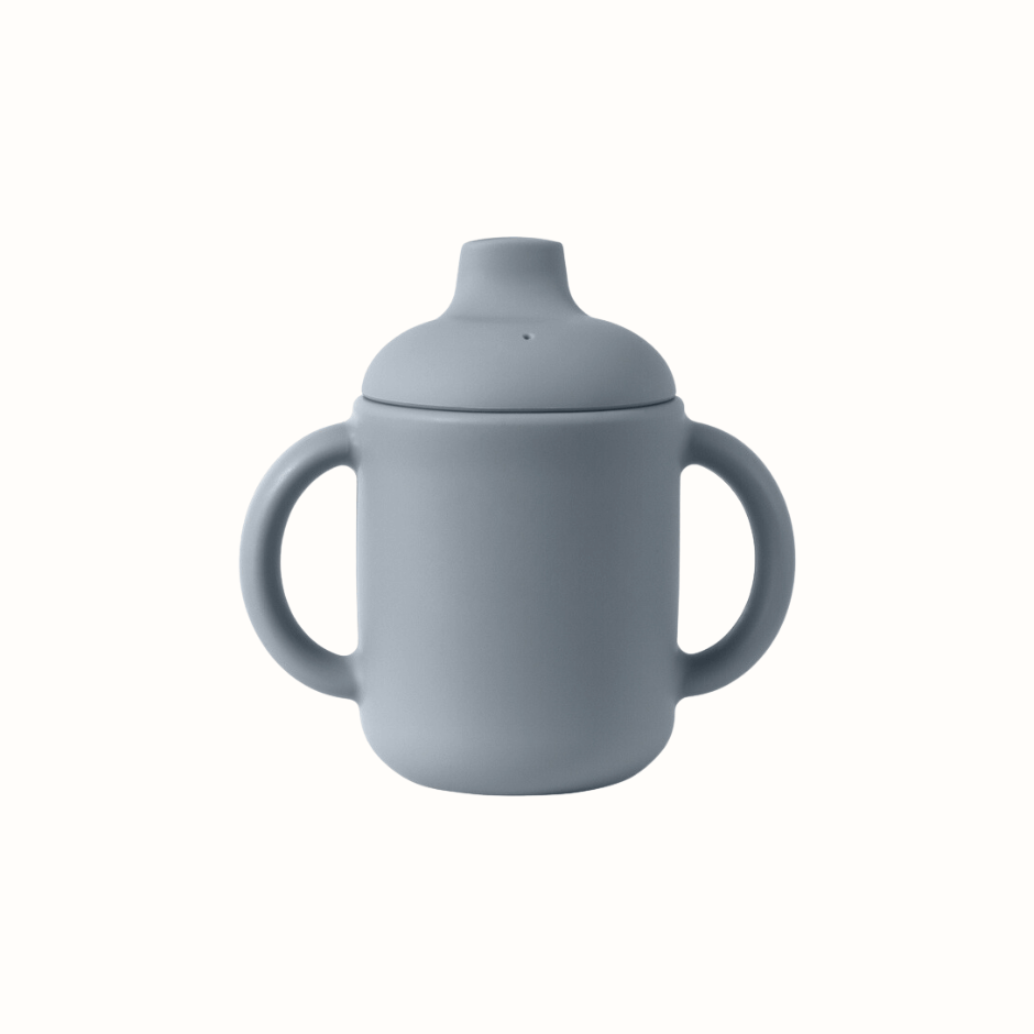 Silikonmugg för baby – Salvia – BaraBaby
