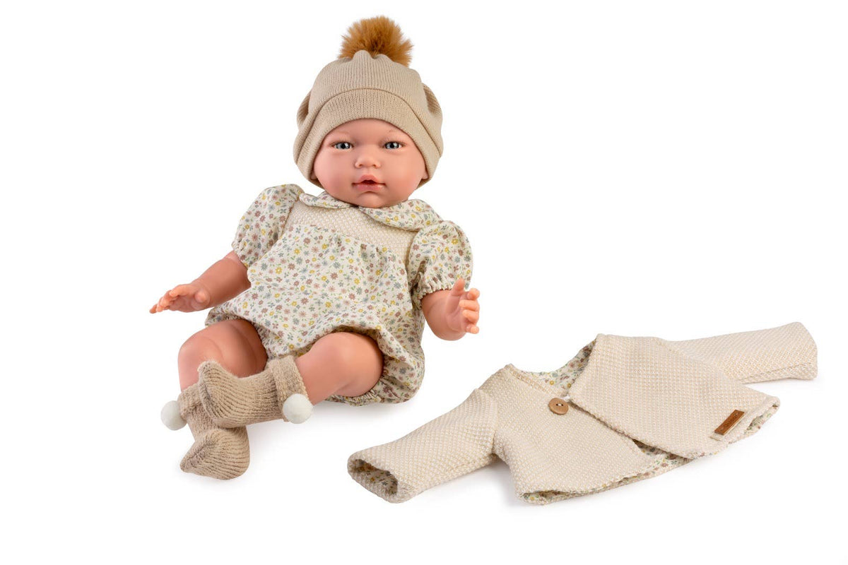 Verklighetstrogen babydocka Cris med tyngd – 42 cm