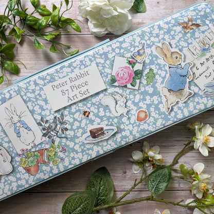 Peter Rabbit målar- och konstnärsset för barn – 87 delar (World of Beatrix Potter)