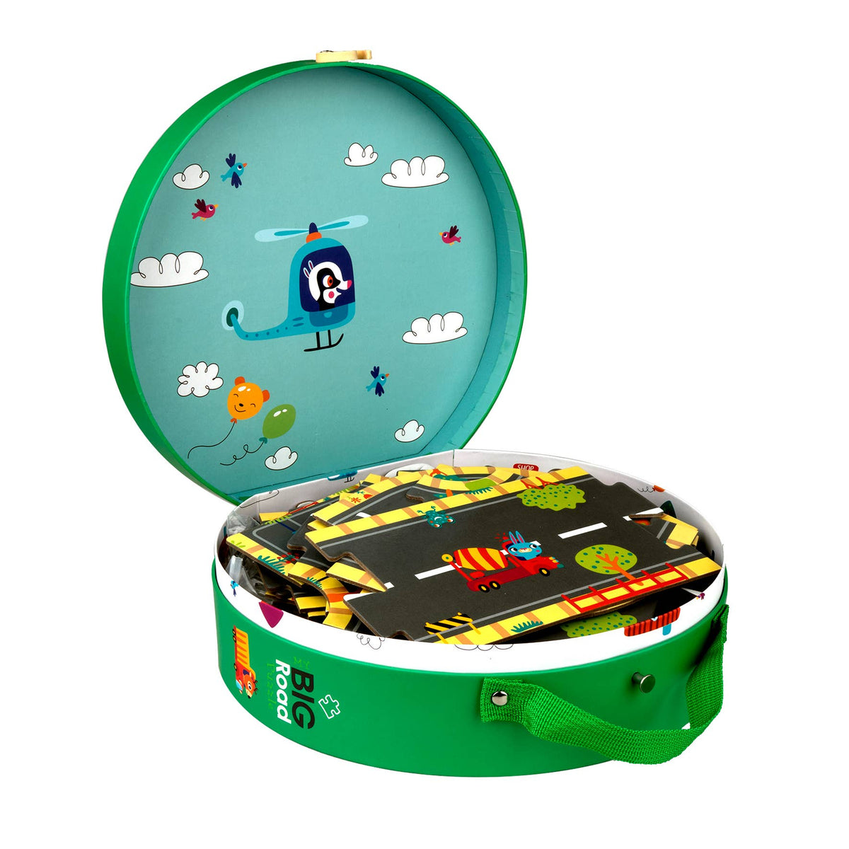 My Big Road vägpussel – 74 delar – Barbo Toys, bild 7