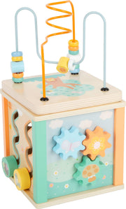 Aktivitetskub Pastell i trä – small foot, bild 3