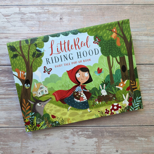 Rödluvan pop-up bok för barn – Little Red Riding Hood (på engelska)