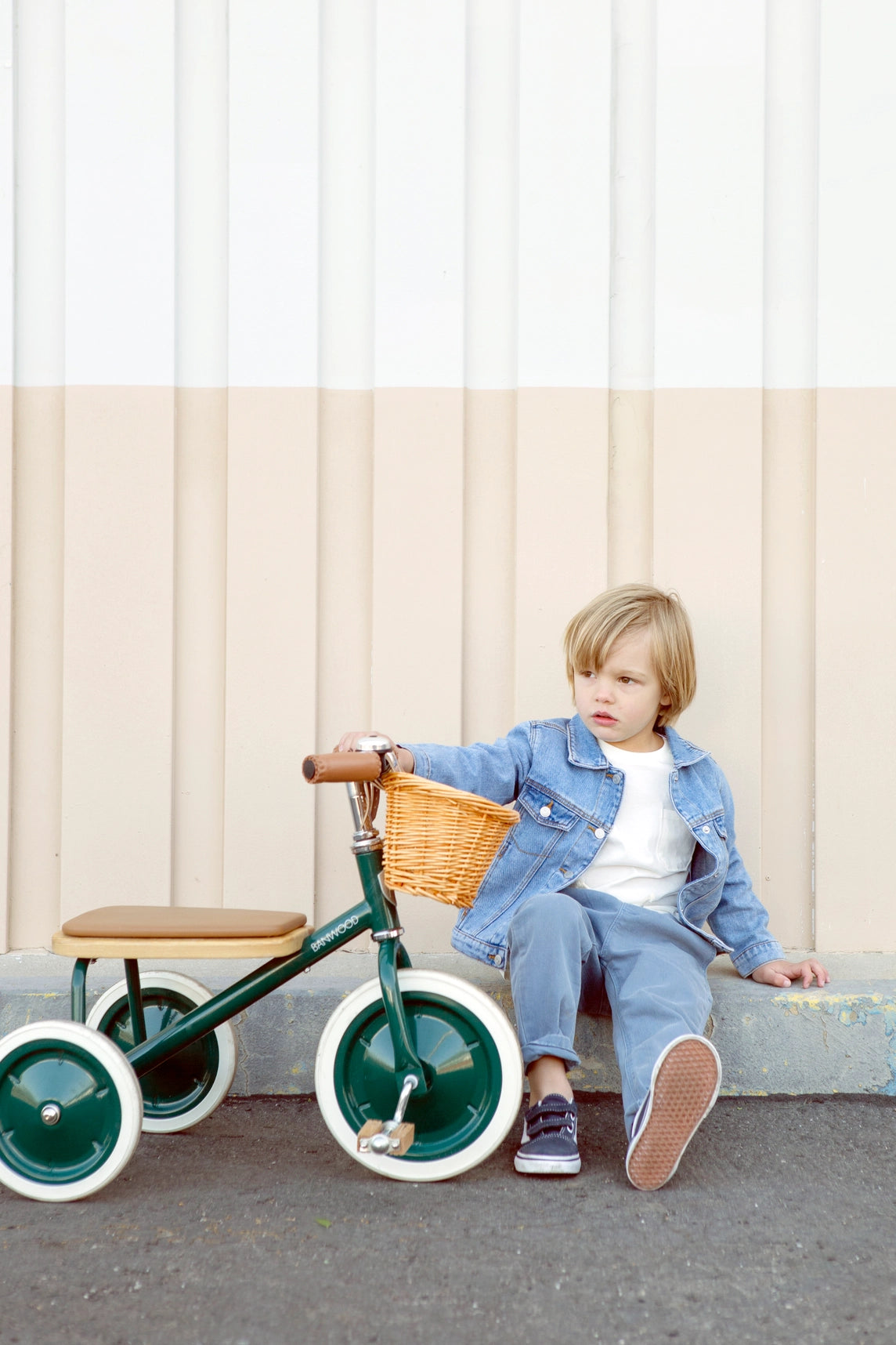 Grön Trehjuling Banwood Trike Premium Barn Cykel Pedaler 2–6 år Skandinavisk Design (Copy)