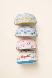 Barnkeps Meowtiful Cats i bomull – the cotton cloud, bild 6