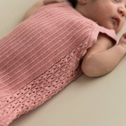 Babyromper Bubblegum Pink i ekologisk bomull | Micu Micu – produktbild 4
