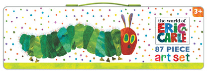 Eric Carle målar- och konstnärsset för barn – 87 delar (The Very Hungry Caterpillar)
