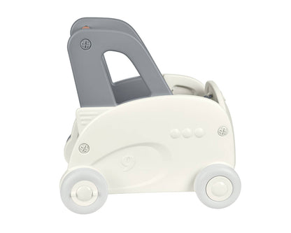4-i-1 gåvagn & aktivitetsvagn för barn – Walker Trolie 2 Gray (Kikkaboo)