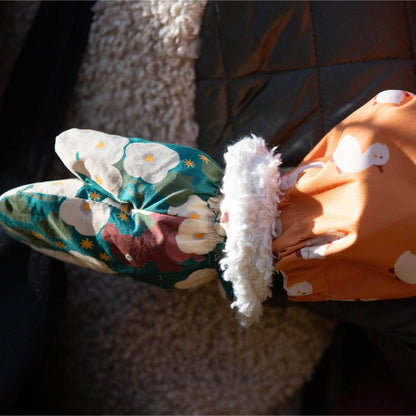 Hedgerow sherpa-vantar för nyfödd (0–6 mån) – ekologiska & varma