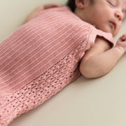 Babyromper Bubblegum Pink i ekologisk bomull | Micu Micu – produktbild 3
