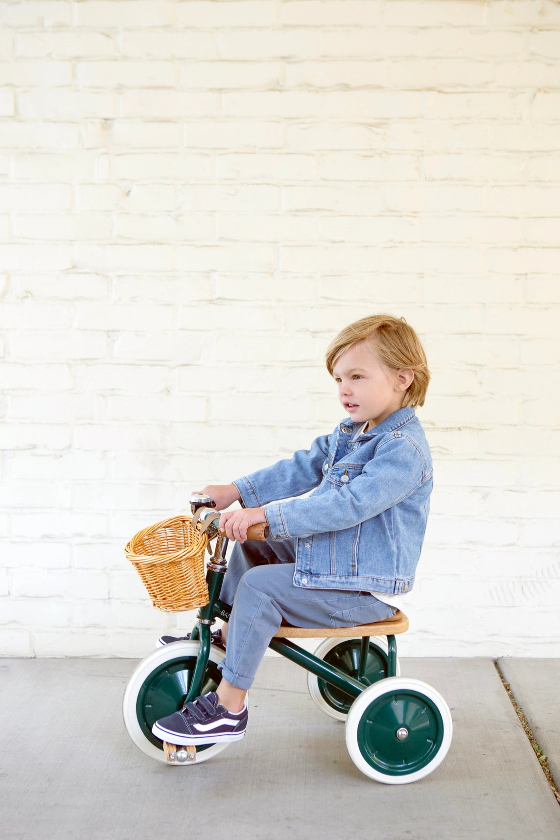 Grön Trehjuling Banwood Trike Premium Barn Cykel Pedaler 2–6 år Skandinavisk Design (Copy)