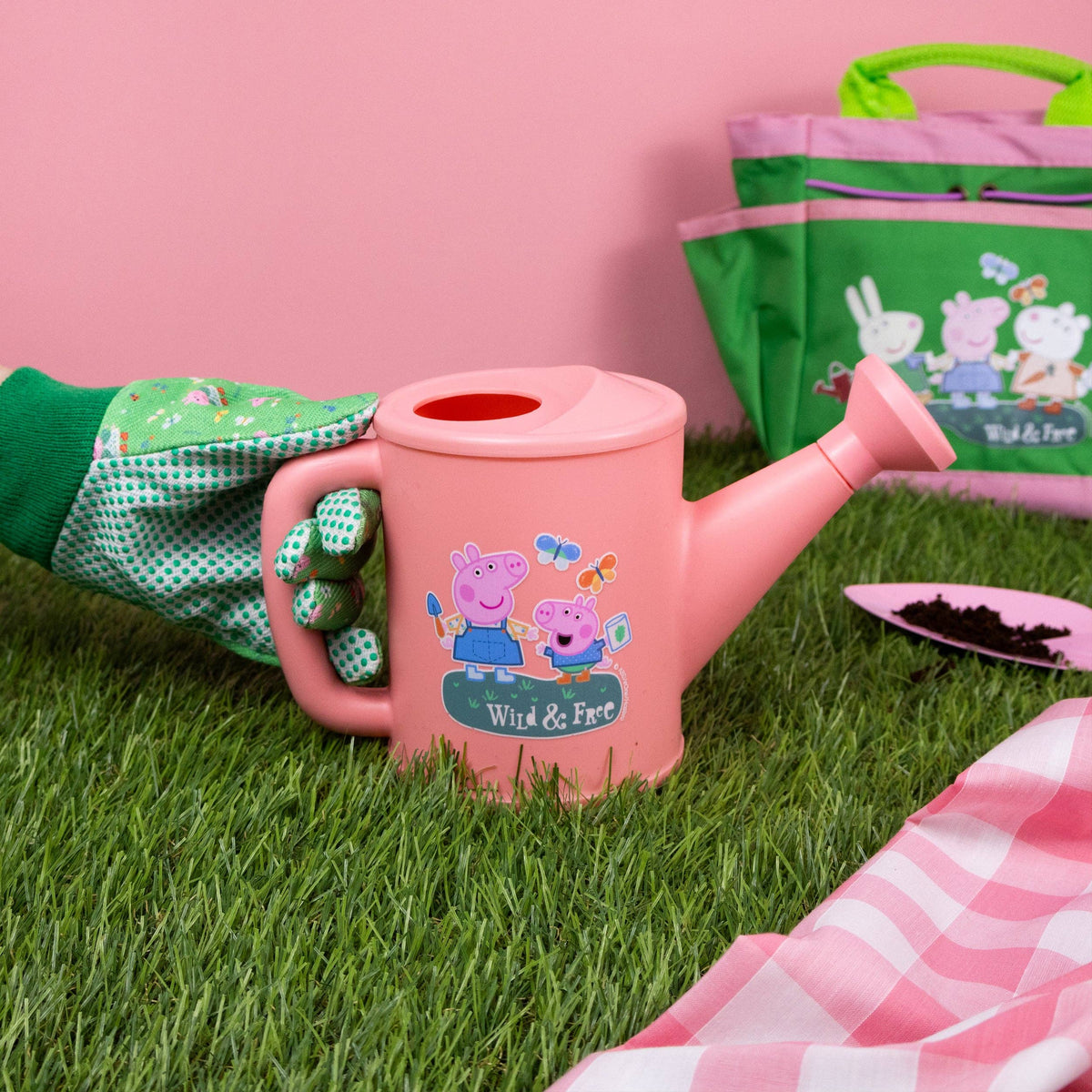 Peppa Pig trädgårdsset för barn – 5 delar – produktbild 9
