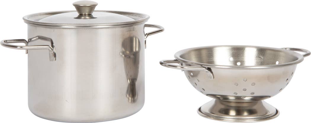 Pasta Chef Set – leksaksmat & kökstillbehör i trä/filt