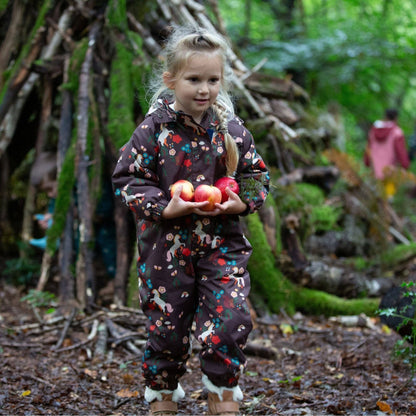 Vinteroverall barn – Magic Forest, återvunnen & vattentät 5 000 mm | Little Green Radicals