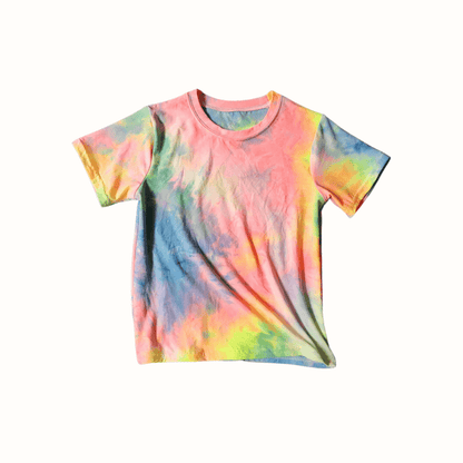 Children's Funny ART T-shirts | Fluorescent Colors in Spandex and Polyester