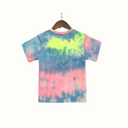 ART T-shirt för barn – fluorescerande print – BaraBaby – detaljbild 3