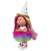 Vinyldocka Little Mia Happy Birthday – Nines Artesanals d'Onil Dolls, bild 3
