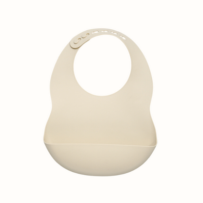 Baby Silikonbib i Livsmedelsgodkänt Material i Olika Mönster och Vackra Design