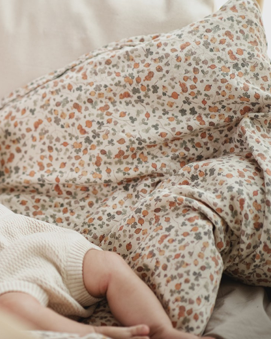 Bäddset Junior i ekologisk bomull – Rose Hip