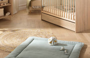 Large cotton playmat – Sage 100 × 100 cm